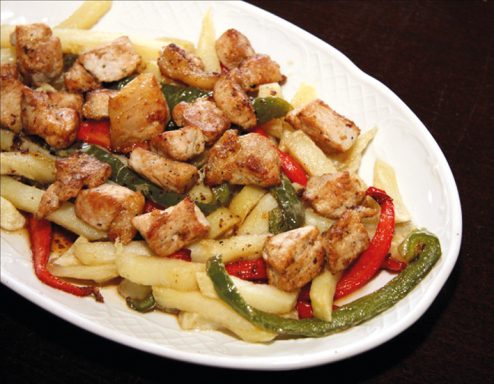 COMBI CERDO  CON PAPAS